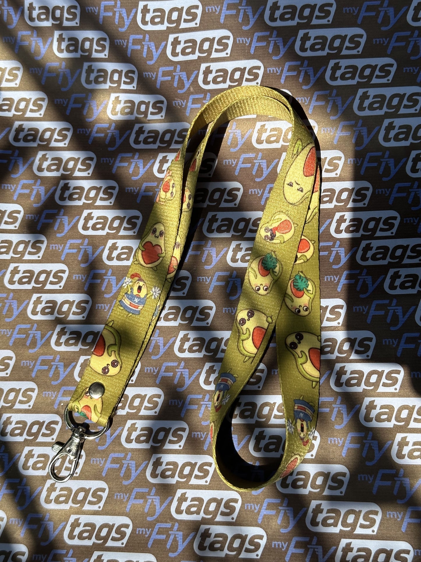 Lanyard Aguacates verde