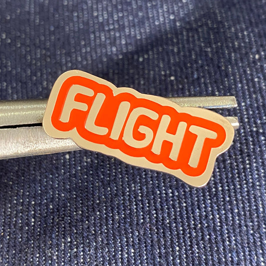 Pin flight orange