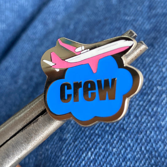 Pin crew pink