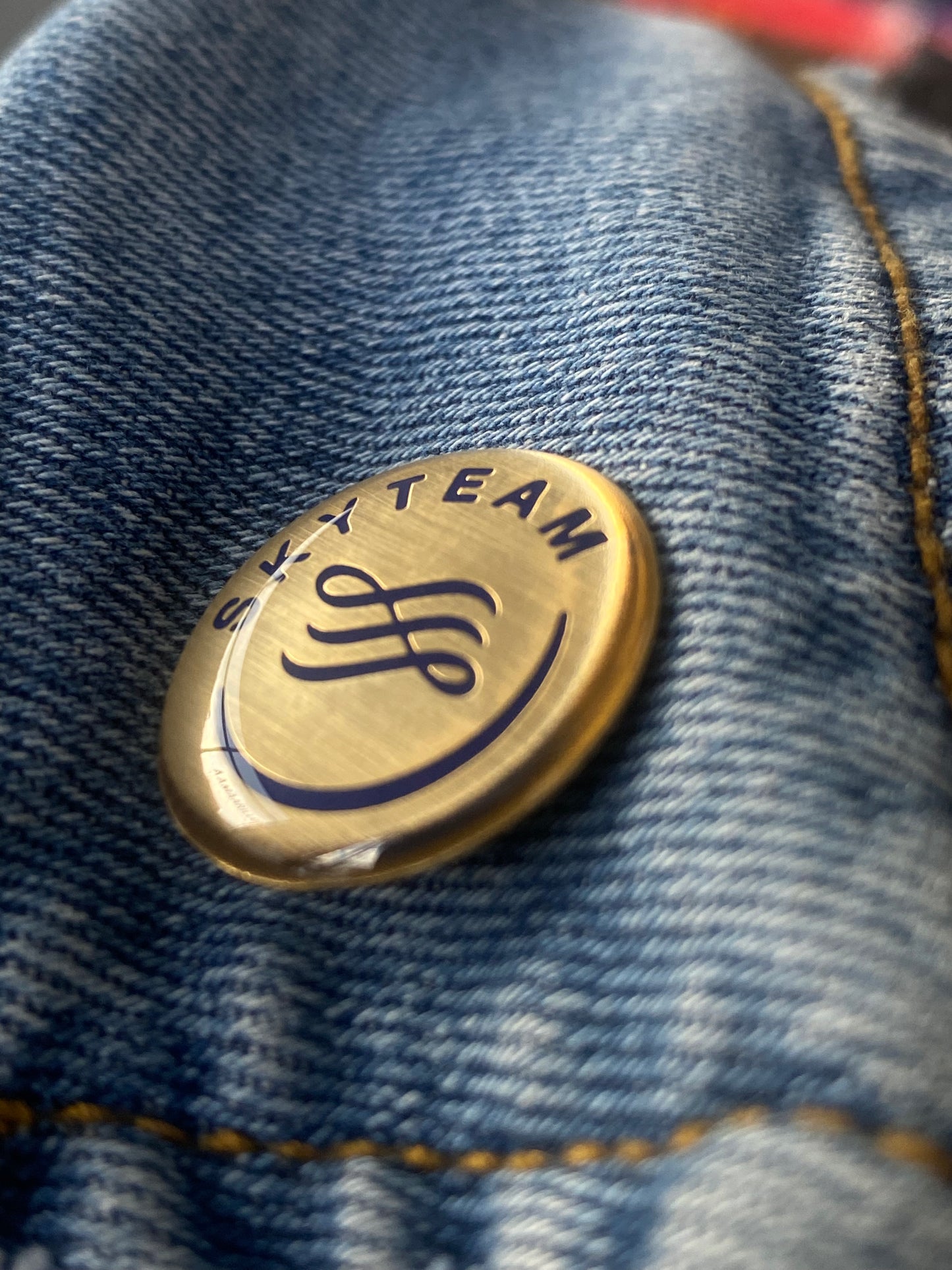 Pin circular Skyteam