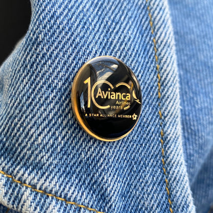 Pin 100 años avianca