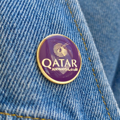 Pin circular Qatar