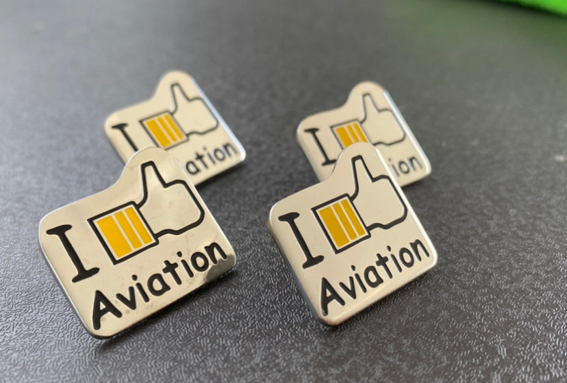 Pin edición especial I LOVE AVIATION